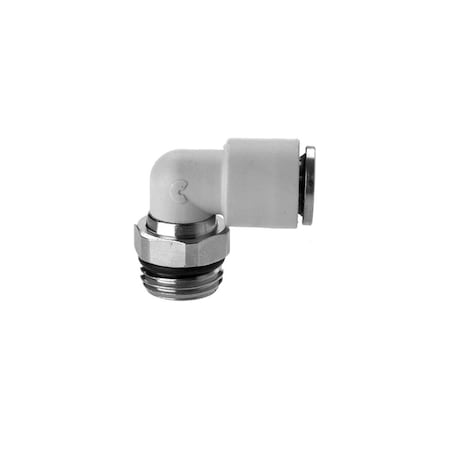 Camozzi Male Elbow Swivel, 8MM OD X G1/8 7522 8-1/8